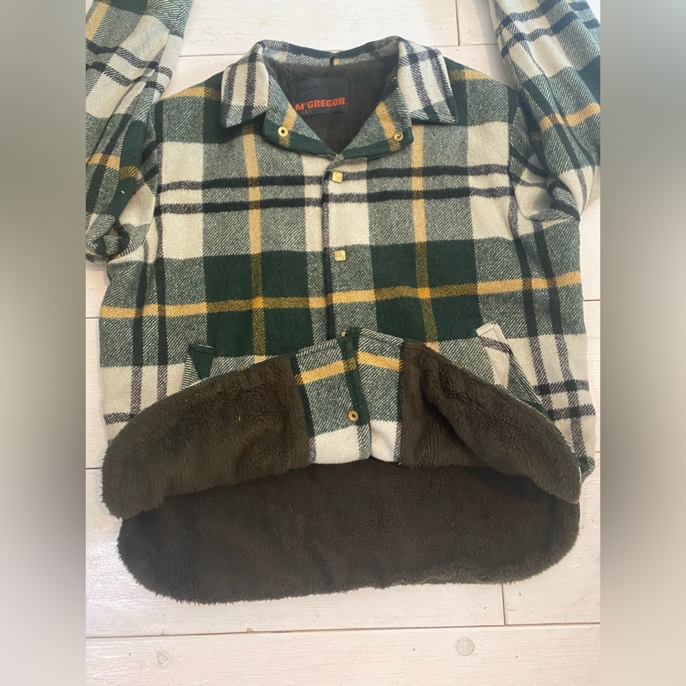 Fleece lined wool jacket. - Picture 3 of 3